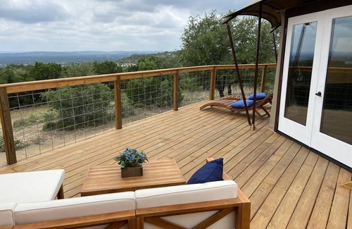 Oatmeal Cabin | Luxury Tent #3 w/outdoor tub and amazing views