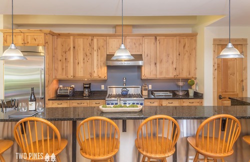 Big Sky House | Luxury Town Center Haven! Private Patio with Hot Tub! 15 Min Drive to Resort!