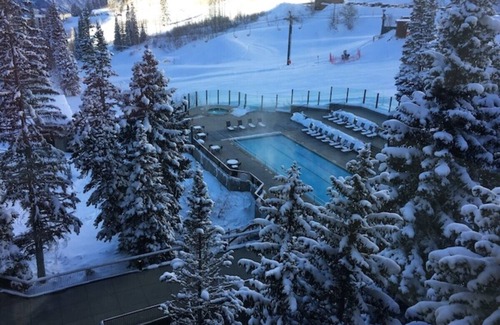 Salt Lake Mountain Resorts Condo | Luxury unit - Snowbird Cliff Lodge: Ski on/off, heated lockers, World Class Spa.