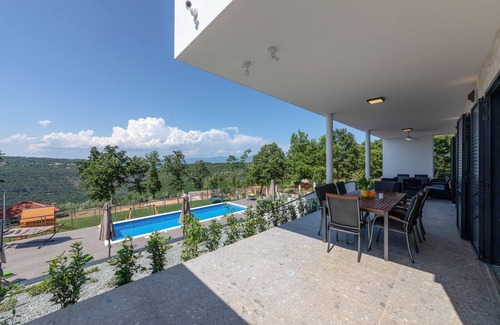 Sveta Nedelja Villa | Luxury villa for 10 people with a beautiful view of the landscape
