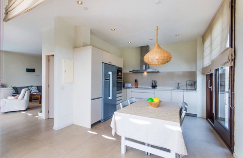 es Bacares Villa | Luxury villa for 10 with pool, gym, AC and wifi, only 150m to the sea