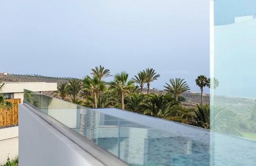 Guia de Isora Villa | Luxury Villa "Karat Villa Abama" with Infinity Pool, Sea View, A/C, Wi-Fi, Garden, Terrace & Balcony