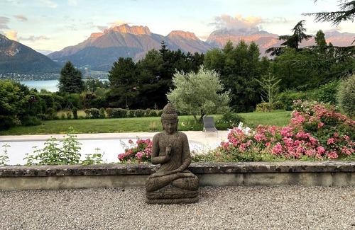 Sevrier Villa | Luxury villa - Park and pool* -Exceptional view of lake and mountains