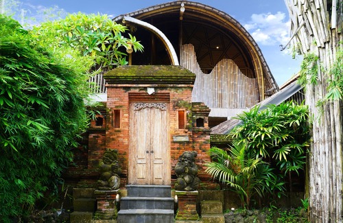 Mas Villa | Luxury Villa - Private Pool Bamboo Villa 3BR overlooking the rice fields