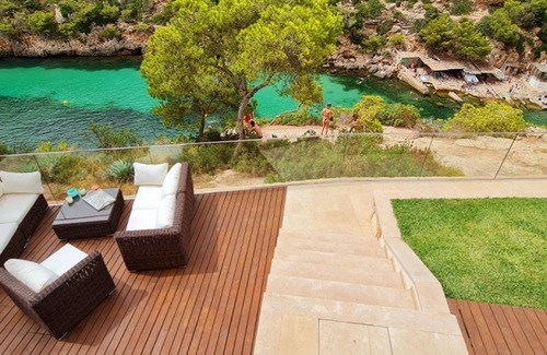 Cala Pi Villa | Luxury villa with fantastic view into the blue bay of Cala Pi