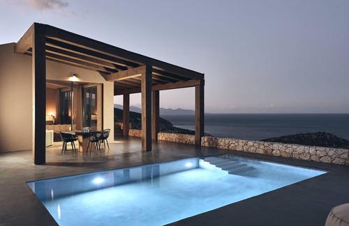 Korithi Villa | Luxury villa with private pool and amazing sea view
