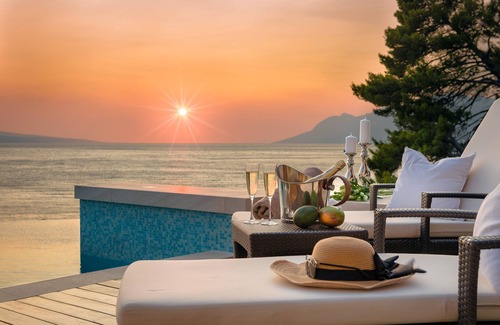 Brela Villa | Luxury villa with the infinity pool in Brela