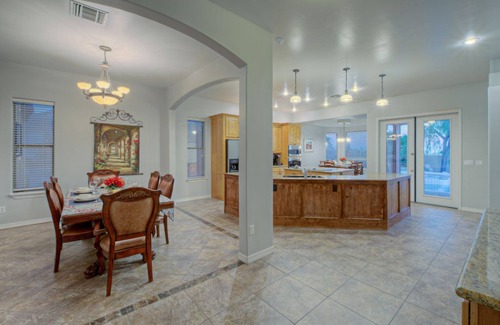 County Island House | LUXURY w/City Views: Casita, Htd Pool, Spa, Putt Green, Bikes, Pool Table, Games