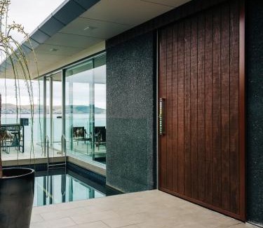 Sandy Bay House | Luxury waterfront home with pool and beach access