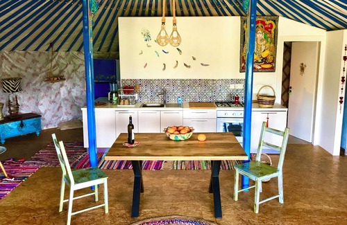 Kato Drys House | Luxury Yurt-Glamping - a True Romantic Experience