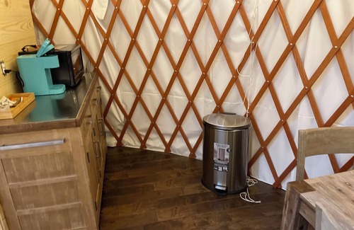 Mineral Wells Cabin | Luxury Yurt in Mineral Wells