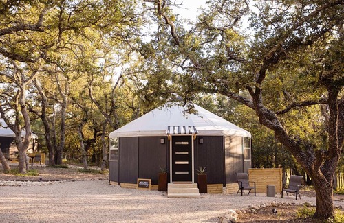Fredericksburg House | Luxury Yurt in Texas Wine Country