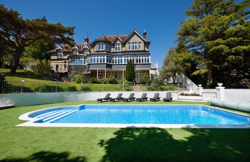 Shanklin Cabin | Lyon Court - The Old Stable - Wooden Cabin (sleeps 3), with Pool