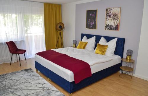 Kaiserslautern Apartment | M&D Apartments nähe Volkspark mit Balkon - Netflix - Küche