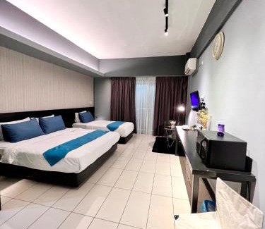 Tanjung Aru Apartment | M Suite Homestay, Aeropod Sovo Kota Kinabalu -Near Airport