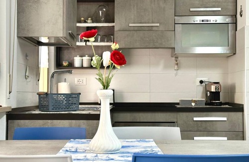 Marcelli Apartment | M395 - Marcelli, three-room apartment on the sea with patio and private beach