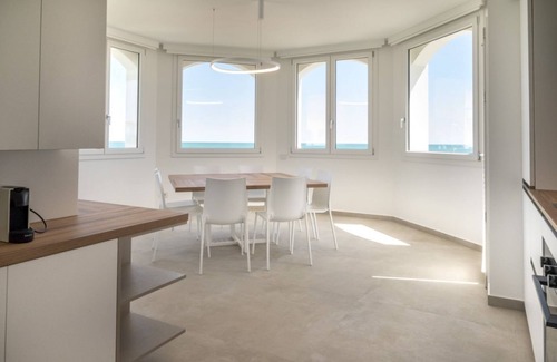 Marcelli Apartment | M447 - Marcelli, brand new three-room apartment facing the sea in residence with swimming pool