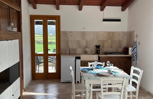 Tratalias Apartment | Magic villa with spectacular view and pool