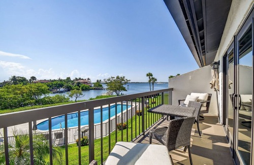 Palm Beach House | Magical sunset views from newly redone waterfront Palm Beach townhome.