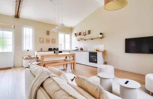 Noirmoutier-en-l'Ile Ski Chalet | Magnífica casa, 200m playa, 6 adultos, 4 niños