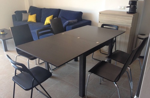 Santa Margarida Apartment | Magnificent 2 bedroom apartment for 7 people with marina and sea view