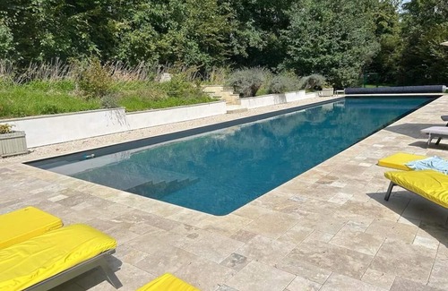 Villegusien-le-Lac House | Magnificent castle with swimming pool, park, between Champagne and Burgundy