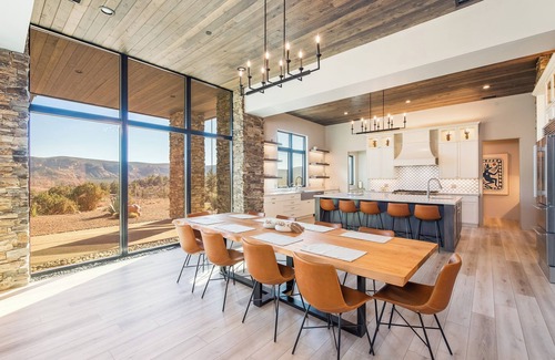 West Sedona House | Magnificent New Construction with 360 Views Surrounded by Sedona National Forest
