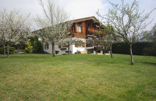 Passy Ski Chalet | Magnifique Chalet en Madrier sur Terrain Arboré vue Massif du Mont Blanc