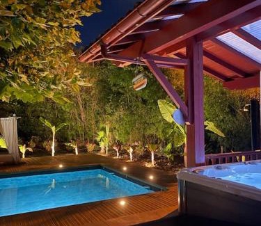 Arbonne Villa | Magnifique Villa avec Piscine-Jacuzzi-coin fitness