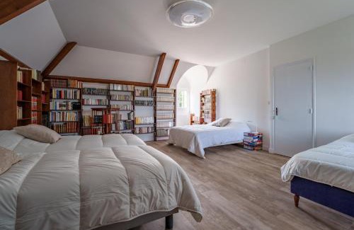 Brizay House | Maison 15 p avec piscine sud Touraine