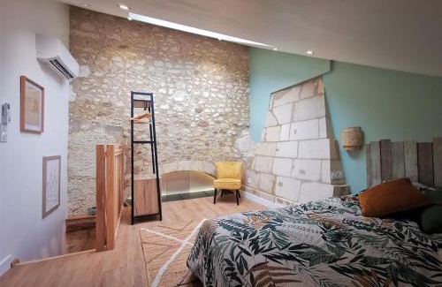 Louresse-Rochemenier House | Maison 2-3 pers semi-troglodyte Angers-Saumur