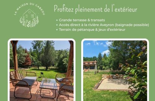 Bruniquel House | Maison au bord de la rivière Aveyron - Bruniquel
