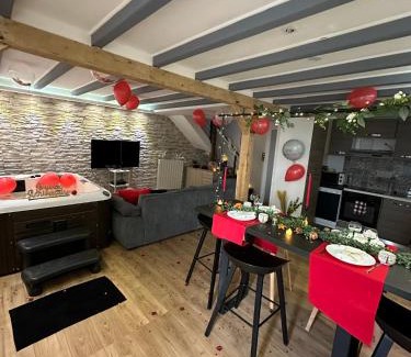 Maisdon-sur-Sevre Apartment | Maison avec jacuzzi