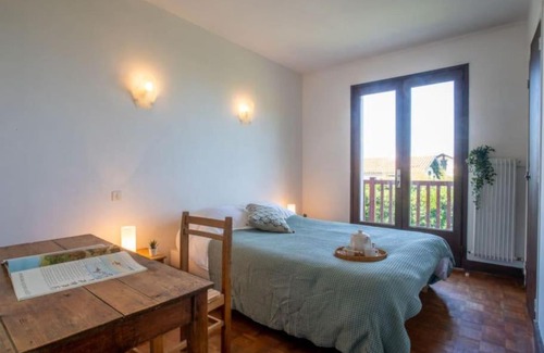 Bidart Villa | Maison basque - Vue Océan - 10 pers - Plage