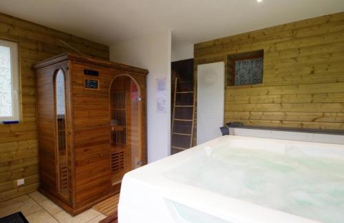 Saint-Andre-dʼApchon Apartment | Maison cosy avec spa, sauna et lamas à proximité de Roanne - FR-1-496-23