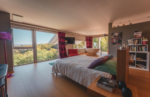 Jurancon House | Maison D Architecte Avec VUE Imprenable SUR LES Pyrennees
