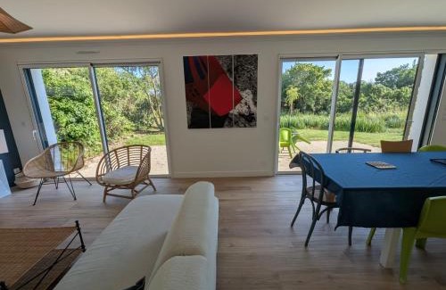 Etel Villa | Maison familiale design proche plage draps fournis