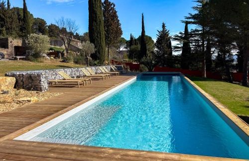Berriac Bed & Breakfast | Maison Joyeuseté, Cité de Carcassonne 7 min, Piscine 20m chauffée toute l'année, Clim, Parking