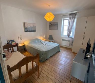 Le Crotoy House | Maison Plage à 50m, Centre Ville avec sa cabine de plage