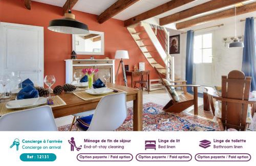 Barbatre House | Maison pour 4 avec jardin et terrasse - 500m plage