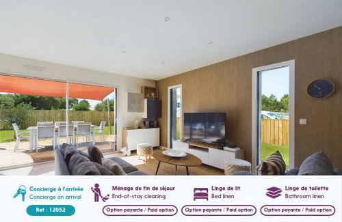 Saint-Hilaire-de-Riez House | Maison pour 6 adultes avec piscine