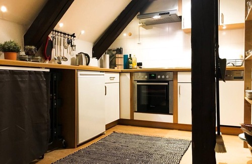 Wernigerode Old Town Apartment | Maisonette at the market Castle view | WLAN + Netflix