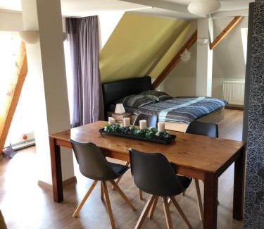 Jena Apartment | Maisonette Wohnung mit Blick über die Stadt