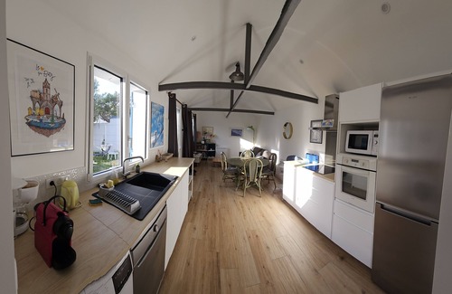 Batz-sur-Mer House | Maisonnette Jardin Cabine de Plage à 8 min à Pied