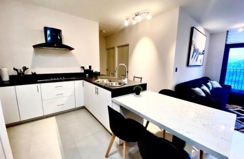 Monterrey Apartment | Majestic Apt BBQ Gym Arena MTY Wi-fi Parking