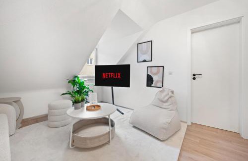 Ludwigsburg Apartment | Malu Rooms - im Stadtzentrum, SmartTV, Netflix, 24h Checkin