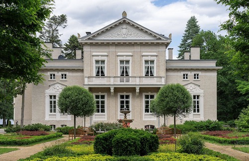 Nowe Warpno Bed & Breakfast | Manowce Palace - Double or Twin Room with Garden View (Room 1)