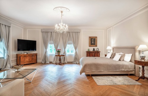 Nowe Warpno Bed & Breakfast | Manowce Palace - Suite with Garden View (Room 15)