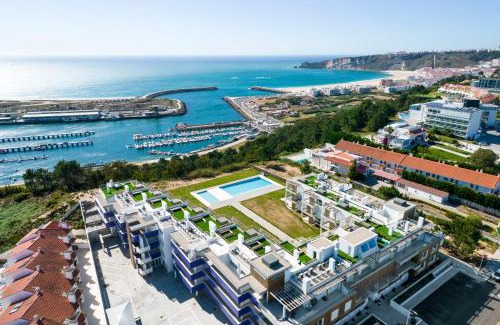 Nazare Apartment | Mar a Vista - Condominium with Pool, Gym and Sea Views
