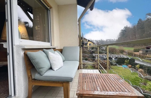 Marburg Apartment | Marburg apartment smart Luisa in a quiet location on the edge of the forest with balcony